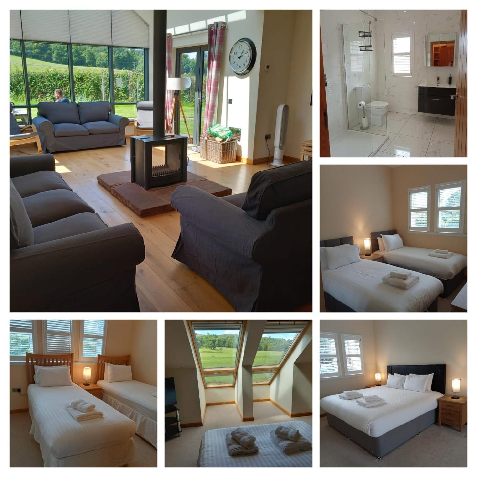 Auchendennan Farm Self Catering Cottages 巴洛赫 外观 照片